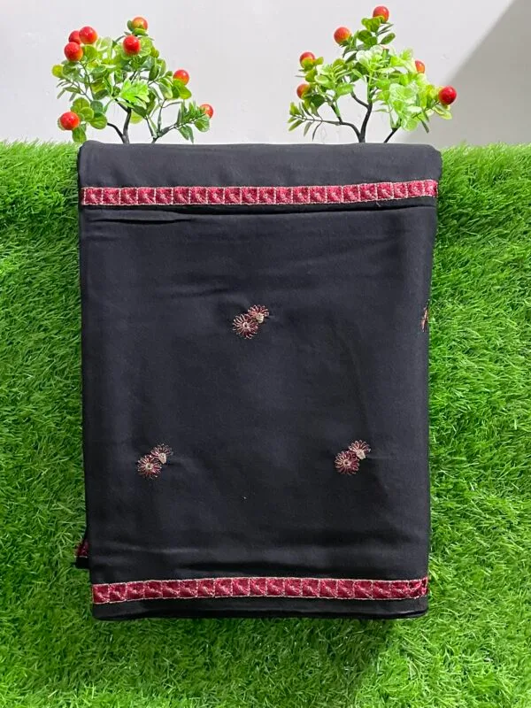 Women Lawn Embroidered Shawl - Image 3