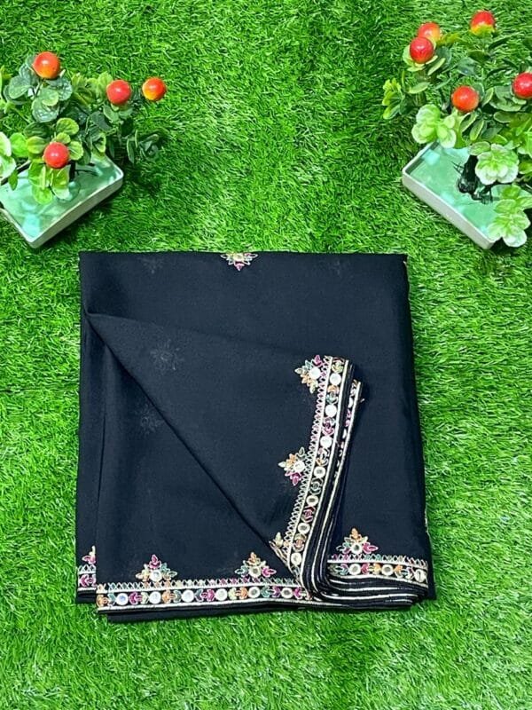 Women Fancy Embroidered Summer Shawl - Image 4