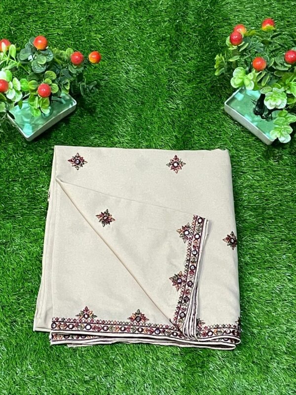 Women Fancy Embroidered Summer Shawl - Image 2