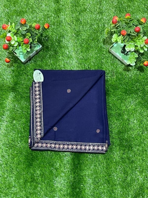 Women Fancy Embroidery Summer Shawl - Image 6