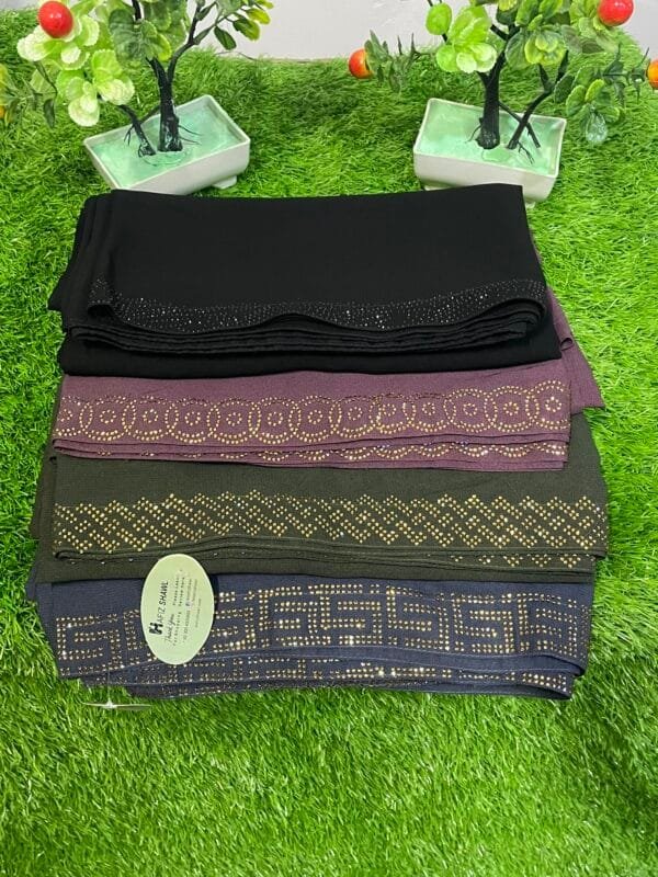 Women Classic Swiss Shawl - Image 2